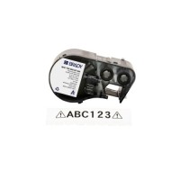 Стрічка для принтера етикеток Brady M4C-750-595-WT-BK, всепогодні, безперервна стрічка, 19.05 mm × 7.62 m, black on white, вініл (170830)