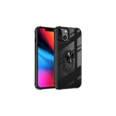 Чохол до мобільного телефона Drobak Magnetic Ring Case with Airbag Apple iPhone 11 Pro Black (707013)