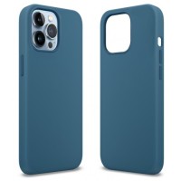 Чохол до мобільного телефона MakeFuture Apple iPhone 13 Pro Max Premium Silicone Blue Jay (MCLP-AI13PMBJ)