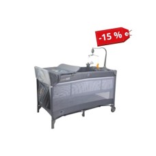 Дитячий манеж FreeON з другим ярусом Elephants (81514)
