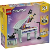 Конструктор LEGO Creator Музичний декор «Фортепіано з котом» (31392)