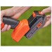 Кущоріз Black&Decker 18 В, 2Ah, насадки- 20 см/8 мм, 10 см/18 мм, (BCSS18D1)