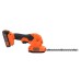 Кущоріз Black&Decker 18 В, 2Ah, насадки- 20 см/8 мм, 10 см/18 мм, (BCSS18D1)