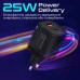 Зарядний пристрій Promate powerport-25ac.black
