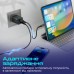 Зарядний пристрій Promate powerport-25ac.black