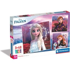 Пазл Clementoni Frozen 3 шт по 48 елементів (25297)