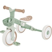 Дитячий велосипед Globber Learning trike plus 2 в 1 фісташковий (737-109)