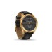 Смарт-годинник Garmin vivomove Luxe, Pure Gold-Black, Leather, (010-02241-22)