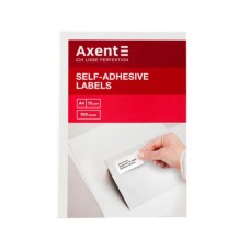 Етикетка самоклеюча Axent 105x58 (10 на листі) с/кл (100 листів) (2472-A)