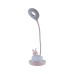 Настільна лампа Kite Cloudy Bunny LED з акумулятором , рожева (K24-493-1-2)