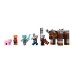Конструктор LEGO Minecraft Аванпост розбійників та спустошувач (21278)