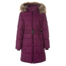 Пальто дитяче Huppa YACARANDA 12030030 бордовий 140 (4741468682891)