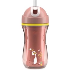 Поїльник-непроливайка Chicco Sport Cup 266 мл. від 14 місяців (рожева) (06991.15)
