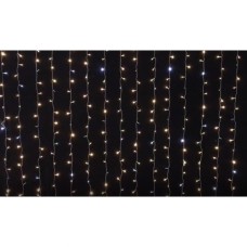 Гірлянда Novogod`ko штора 272 LED, теплий білий, 3*2,6 м, мерехтіння (973773)