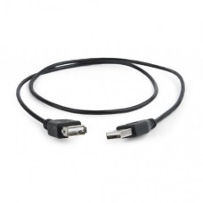 Дата кабель USB 2.0 AM/AF 0.75m Cablexpert (CC-USB2-AMAF-75CM/300-BK)