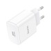 Зарядний пристрій HOCO C76A Pro Majestic USB-C PD30W White (6942007616300)