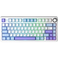 Клавіатура Aula F75 Gasket Reaper Wireless/Bluetooth/USB UA Purple (6978080501479)