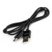 Дата кабель USB 2.0 AM to Type-C 1.0m 3A 18W PVC black Vinga (VCPUSBTC3ABK)