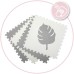 Дитячий килимок MoMi пазл Feli 120 х 120 cм Grey (AKCE00029)