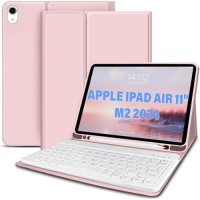Чохол до планшета BeCover Keyboard Apple iPad Air 11" M2 2024 Pink (711398)