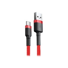 Дата кабель USB 2.0 AM to Type-C 2.0m 2A Red Baseus (CATKLF-C09)