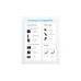 Дата кабель USB-C to USB-C 0.9m nylon 322 white Anker (A81F5H21/A81F5G21)