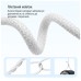 Дата кабель USB-C to USB-C 2.0m (braided cotton) (PD Fast Charging 60W) 3.0А grey ColorWay (CW-CBPDCC068-GR)
