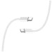 Дата кабель USB-C to USB-C 2.0m (braided cotton) (PD Fast Charging 60W) 3.0А grey ColorWay (CW-CBPDCC068-GR)