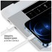 Дата кабель USB-C to USB-C 2.0m (braided cotton) (PD Fast Charging 60W) 3.0А grey ColorWay (CW-CBPDCC068-GR)