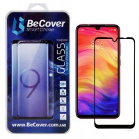 Скло захисне BeCover Full Glue & Cover Xiaomi Redmi Note 7 Black (703190)
