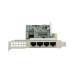 Мережева карта Dell Broadcom 5719 Quad Port 1GbE BASE-T Adapter, PCIe Full Height, V2, Customer Kit (540-BDRJ)
