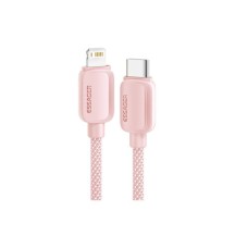 Дата кабель USB-C to Lightning 1.0m 20W pink Essager (EXCTL-WL04-P)