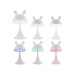 Нічник Kite Світильник LED з акумулятором Simple Bunny, білий (K25-317-1-1)