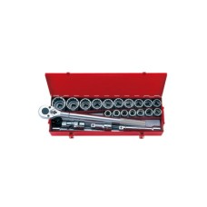 Набір інструментів KING TONY 3/4" 23 шт. 22-50 мм 12-гранних (6023MR)