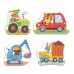 Пазл DoDo 4 в 1 Baby puzzle. Транспорт (300685)