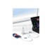 Зарядний пристрій Ugreen 1xUSB + 2xUSB-C 65W GaN CD244 white (15334)