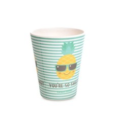 Набір дитячого посуду Canpol babies SO COOL кружечка бамбукова 250 мл, рожева (9/212_pin)