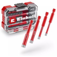 Свердло Einhell по кахелю та склу, трубчасті, 5/6/8/10мм, XS-Case, 4шт, 0.12кг (500404)