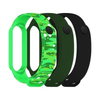 Ремінець до фітнес браслета Armorstandart комплект 3шт Xiaomi Mi Band 7/6/5 RM Portal (ARM77052)