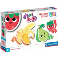 Пазл Clementoni 4 в 1 Fruits, серія My First Puzzles (20815)