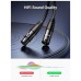 Кабель мультимедійний XLR M to XLR F 5.0m AV130 black Ugreen (20712)