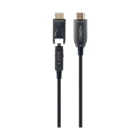 Кабель мультимедійний HDMI M to HDMI M 50.0m V2.0 AOC 4K60Hz gold Cablexpert (CCBP-HDMID-AOC-50M)