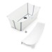 Ванночка Stokke Flexi Bath та підставка, біла (531501)
