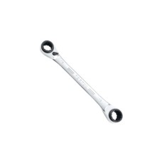 Ключ Toptul накидний з подвійною тріскачкою 72 зубця Pro-Series 16x19-17x18, 230мм (ABAD1619)