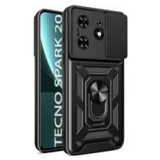 Чохол до мобільного телефона BeCover Military Tecno Spark 20 (KJ5n) Black (712168)