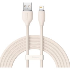 Дата кабель USB 2.0 AM to Lightning 2.0m 2.4A pink Baseus (CAGD000104)