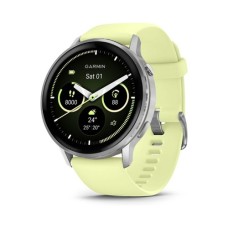 Смарт-годинник Garmin Venu 4 (45mm), Gray w/ Silver + Citron, GPS смарт-годинник (010-03014-02)