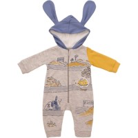 Чоловічок дитячий Tongs на блискавці з капюшоном (4061-68B-gray)