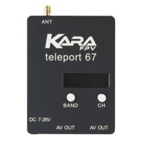 Відеоприймач (VRX) KaraFPV Teleport67 6.1G-7.2G (RX6704)