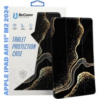 Чохол до планшета BeCover Smart Case Apple iPad Air 11" M2 2024 Black Abstraction (711598)